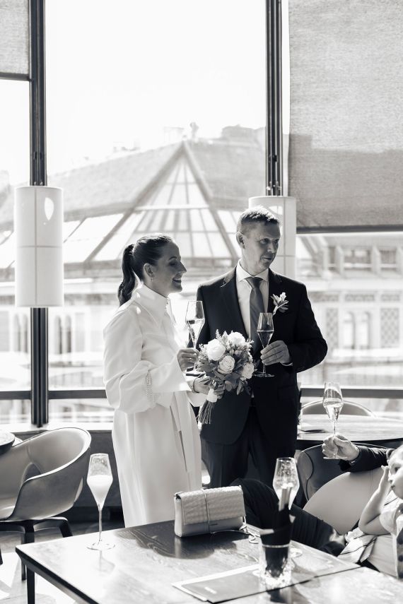 Hochzeit am Vormittag im DO & CO am Stephansdom