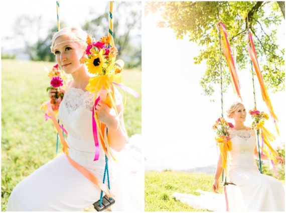 Hochzeitsreportage in Kärnten: Lillis Feststadl