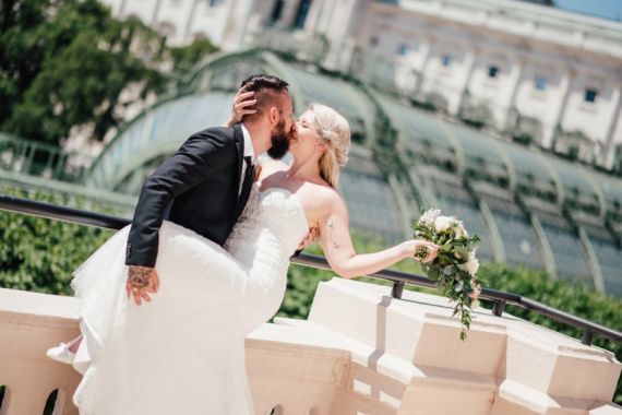 Hochzeitsreportage in Wien: PALAIS Albertina
