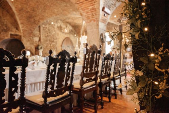 Außergewöhnliche Hochzeit im alten Schloss
