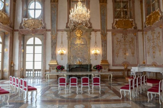 Hochzeitsreportage in Salzburg: Schloss Mirabell