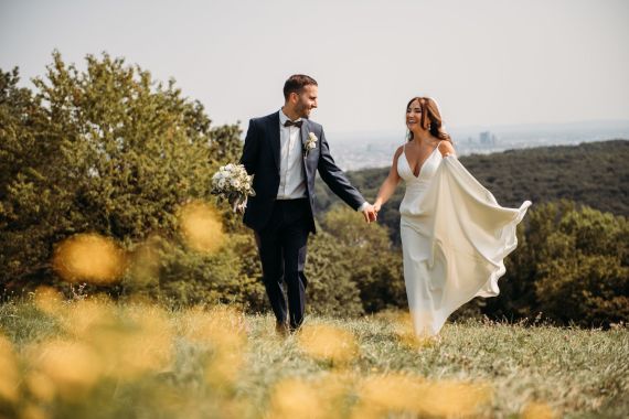 Idyllische Hochzeit im Häuserl am Roan