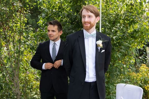Hochzeit an der Alten Donau in Wien