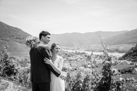 Sommerhochzeit im Schloss Spitz, Niederösterreich