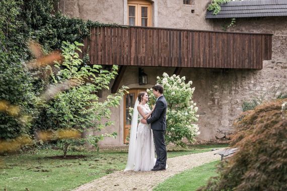 Emotionale Hochzeit im Schloss Gabelhofen