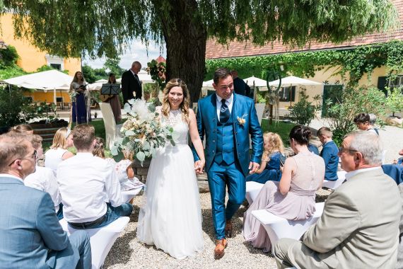 Unvergessliche Traumhochzeit im romantischen Schloss Gamlitz
