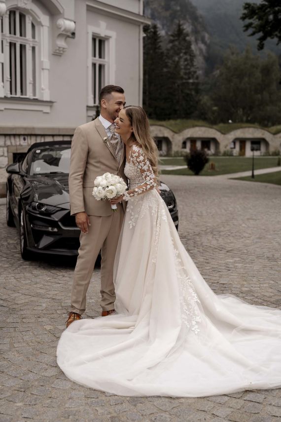 Außergewöhnliche, Moderne Hochzeit in Oberösterreich
