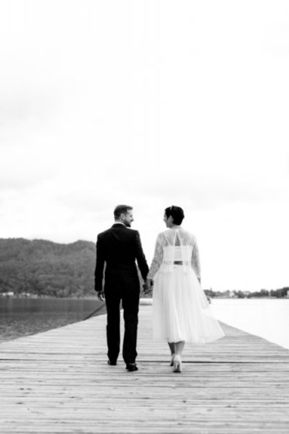 Hochzeitsreportage in Kärnten: Seerose Klopeinersee