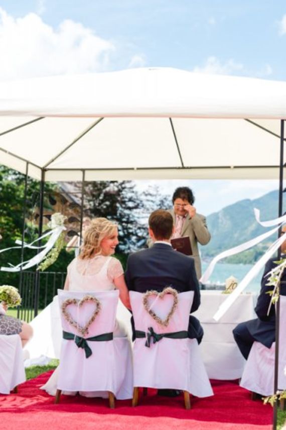 Hochzeitsreportage in Salzburg: Seehotel Brandauers Villen