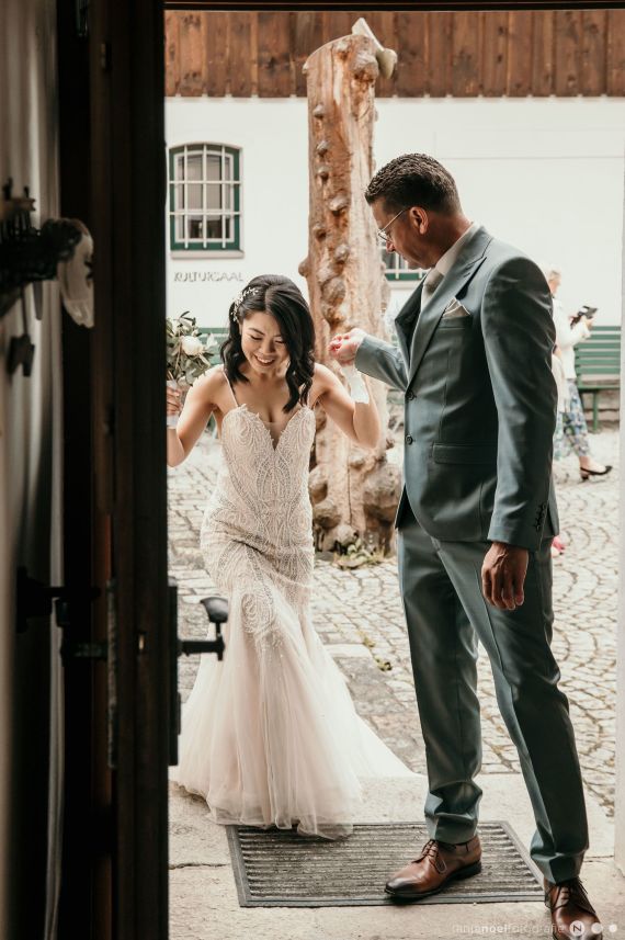 Moderne Traumhochzeit auf einem Schiff!