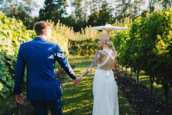Eine Traumhochzeit inmitten der Weinreben – Marion & Johannes in der Vila Vita, Pamhagen