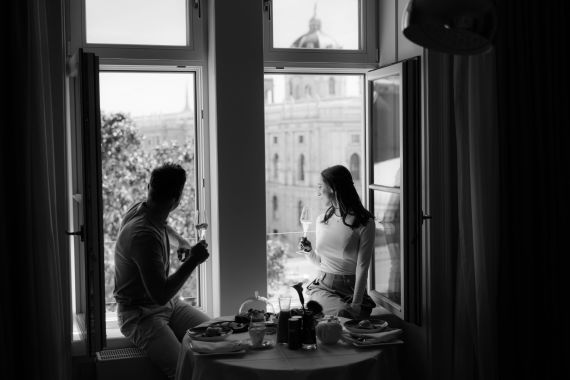 Elegantes Engagement Shooting in Wien