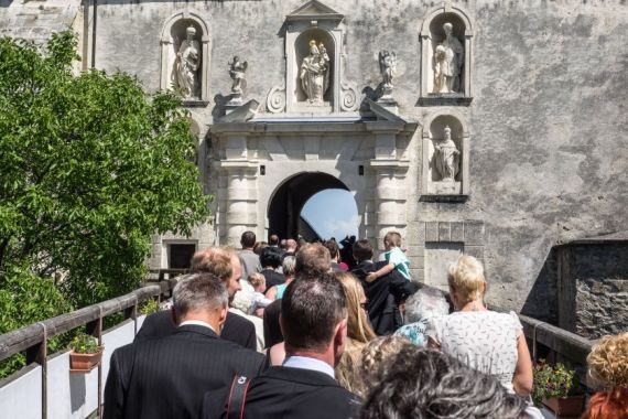 Hochzeitsreportage in Burgenland: Burg Forchtenstein