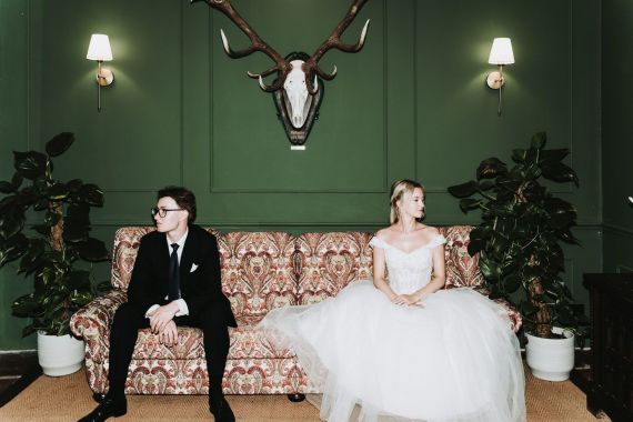 Vintage Hochzeit beim Schlosswirt zu Anif