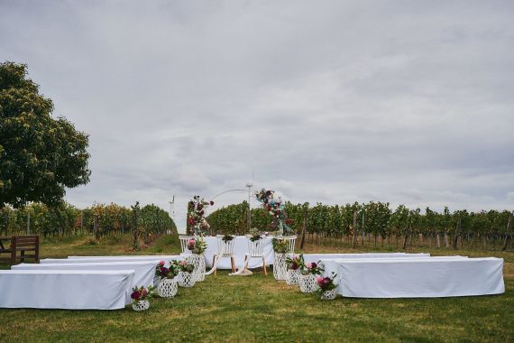 Hochzeit im Grünen