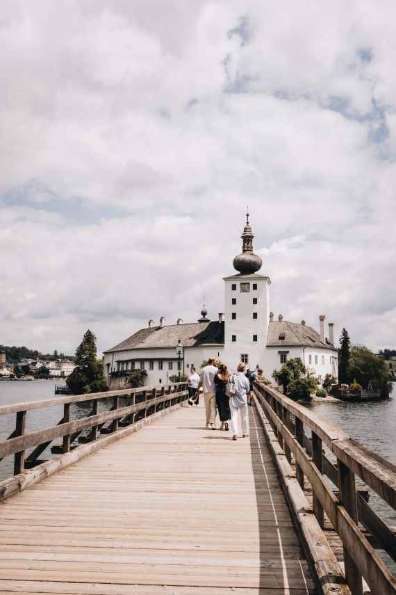 Sommerhochzeit im Schloss Ort in Gmunden