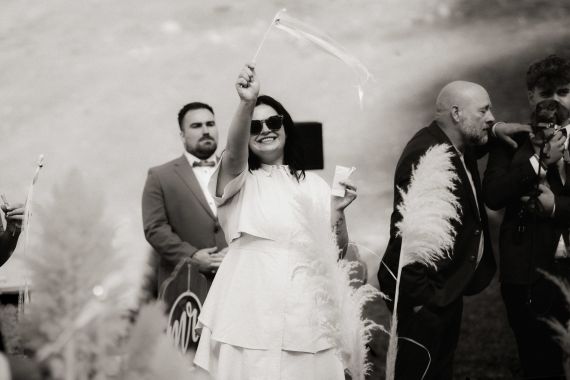Almliebe in Filzmoos: Intime Traumhochzeit von Kim & Jeremias
