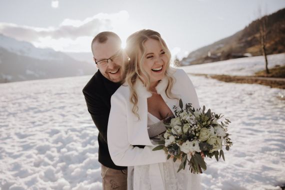 Winterhochzeit in den Bergen!