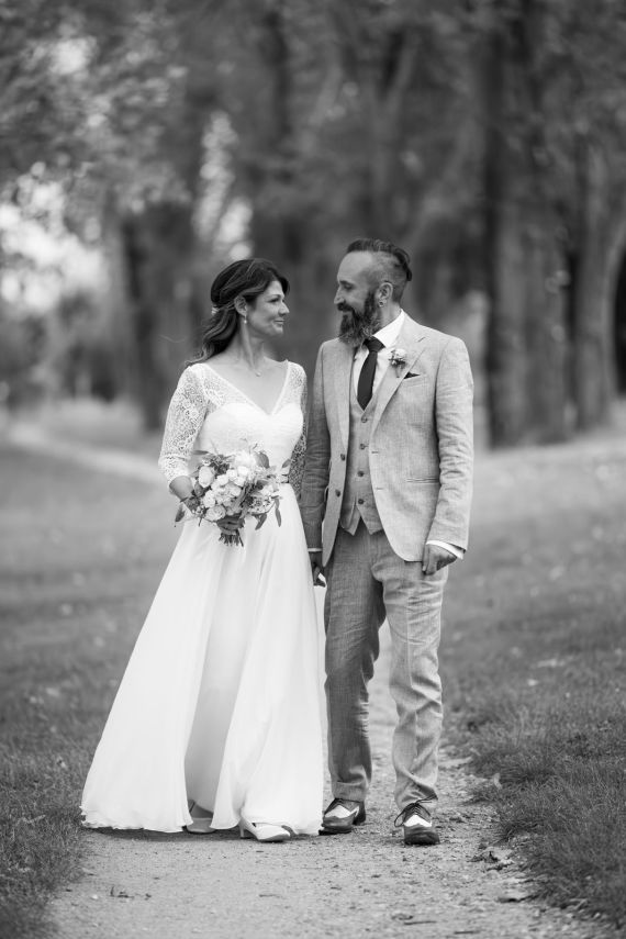 Herbsthochzeit im Himmelblau Rust – Boho-Liebe mit Tiefe