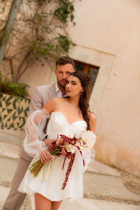 Elopement auf einer Finca in Spanien – intime Hochzeitsmomente unter der Sonne Mallorcas