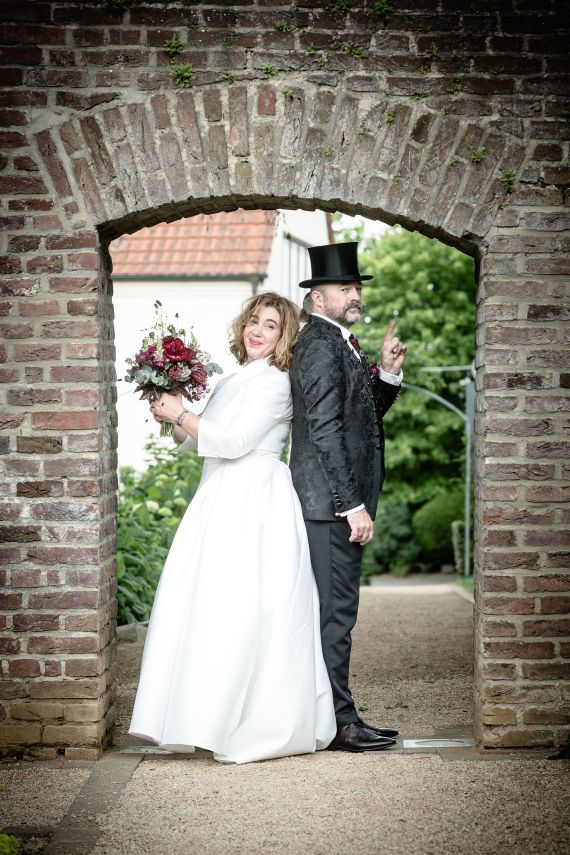 Rock`n`Roll Hochzeit im Metal-Look