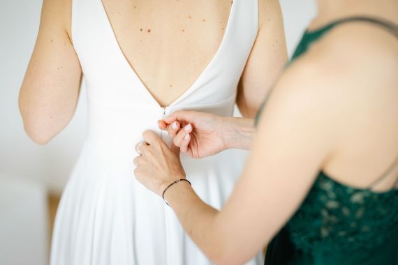 Kirchliche Trauung und anschließende Feier im Hotel-Restaurant Tinschert