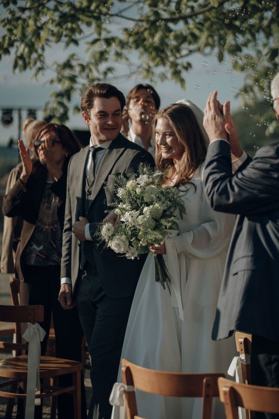 Entspannte Hochzeit in den Weinbergen im Kamptal nähe Krems