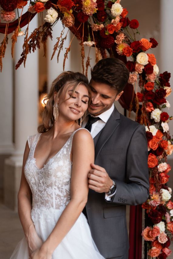 Romantische Herbst-Hochzeit im Schloss Eckartsau