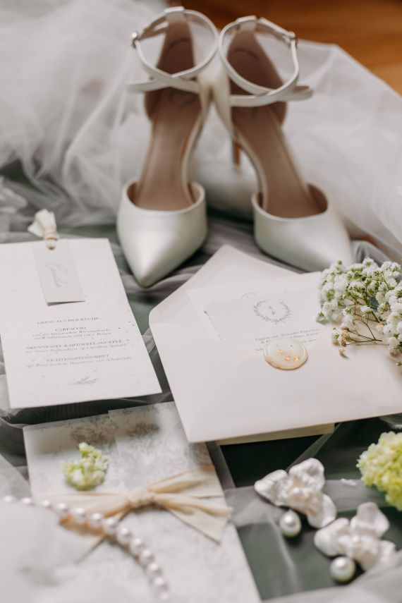 Romantische Traumhochzeit in purer Eleganz