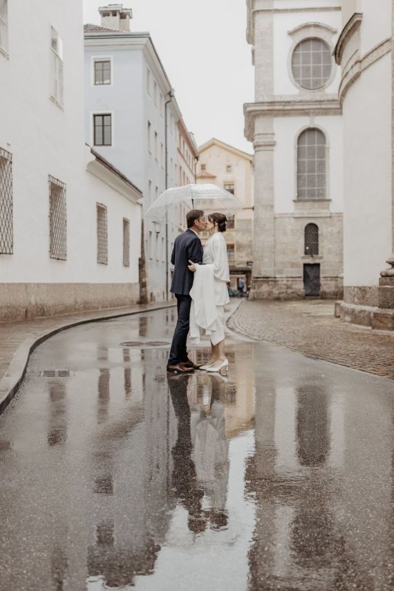 Hochzeit an einem Regentag in Innsbruck mit Anita & 