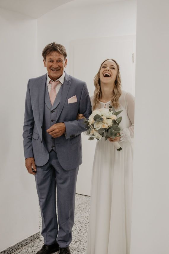 Standesamtliche Hochzeit im Boho Stil