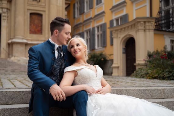 Elegantes After Wedding Shooting in der Grazer Altstadt