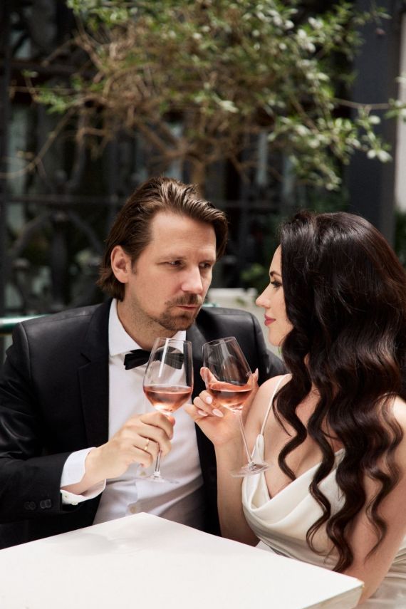 Moderne Hochzeit in Wien