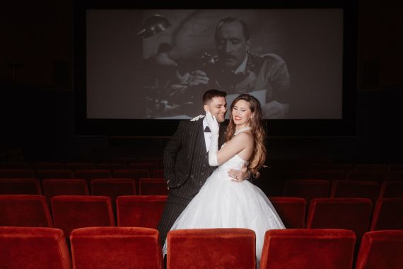 Old Hollywood Inspired Weddingshooting