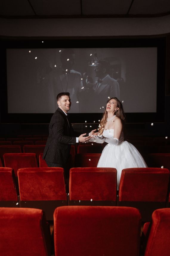 Old Hollywood Inspired Weddingshooting