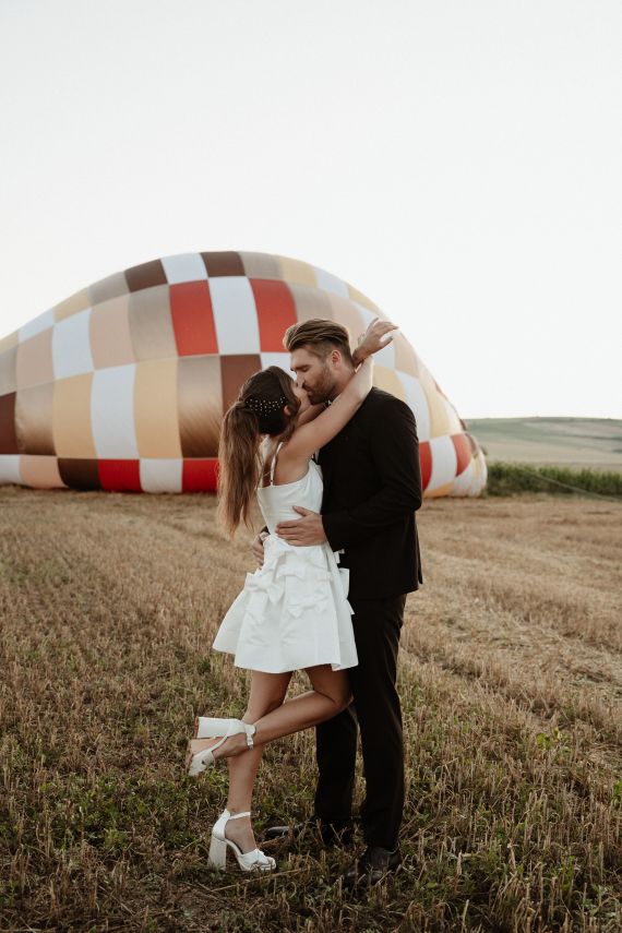 Elopment mit Heißluftballon in Wien