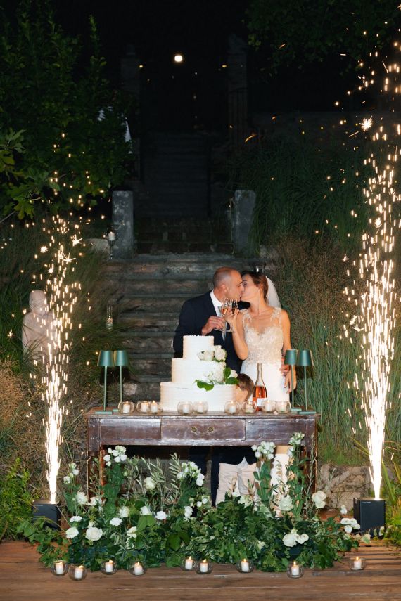 Elegante Mediterrane Hochzeit