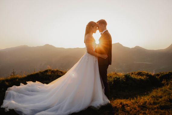 After Wedding Shooting in den Bergen