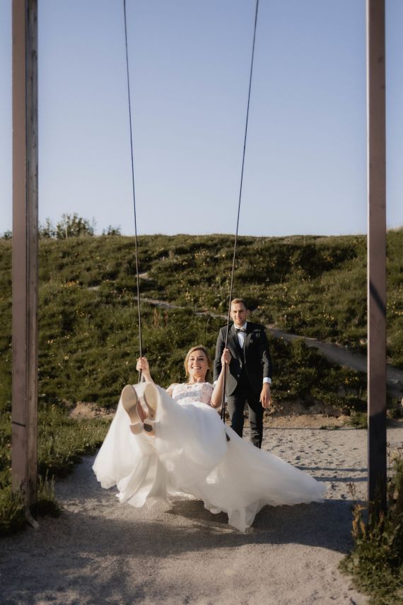 After Wedding Shooting in den Bergen