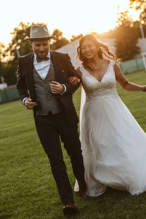Freie Trauung im Pilaris Gerlingen & Fotoshooting am Schloss Solitude