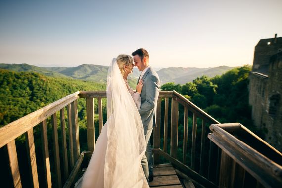 Majestätisch & sagenhaft! Traumhochzeit auf der Burgruine Aggstein