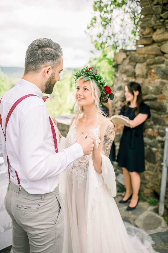 Romantische Boho Hochzeit in der Wachau