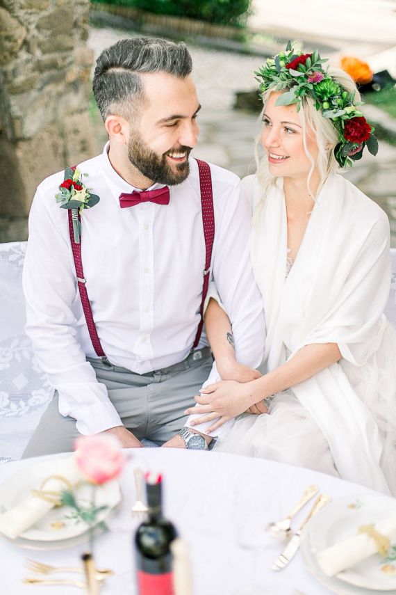 Romantische Boho Hochzeit in der Wachau