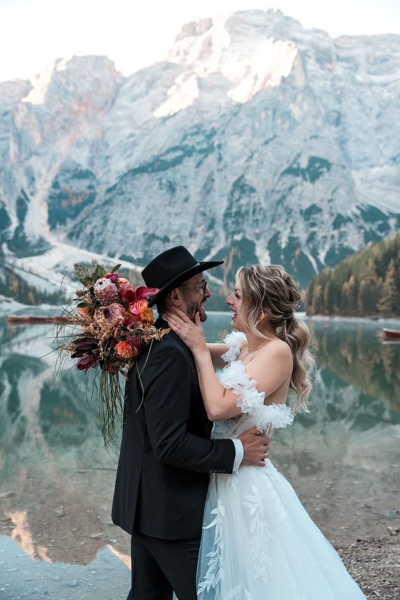 Elegante Destination Wedding in Südtirol – Heiraten am Lago di Braies