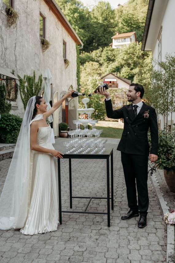 Hochzeit in der Kurija Hamor Samobor