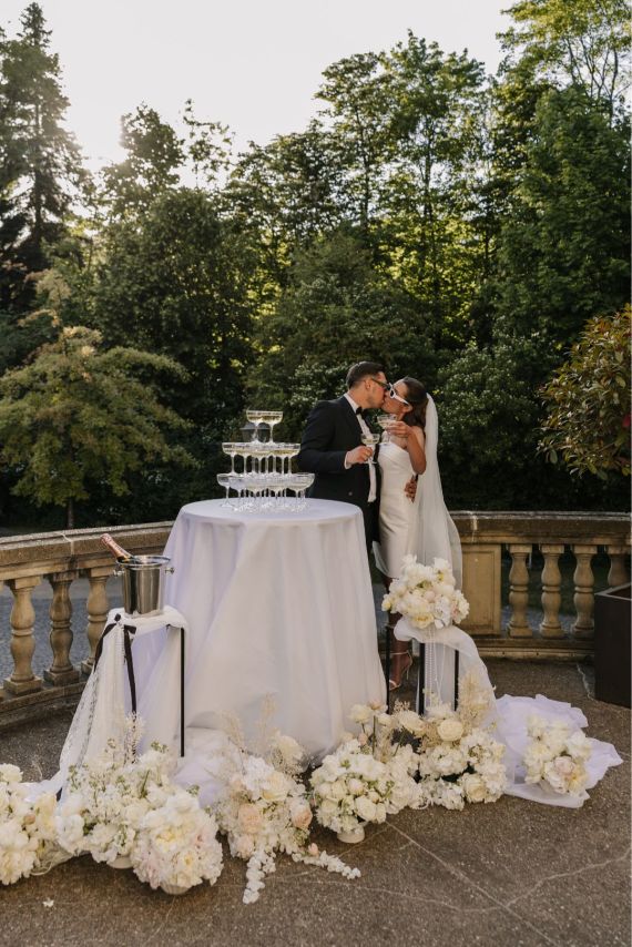 Wunderschöne Hochzeit im Kloster Kraul