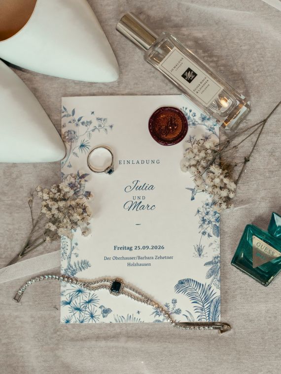 Elegant-romantische Hochzeit in Oberösterreich