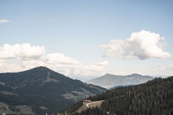 Natürliche Berghochzeit im Salzburger Land