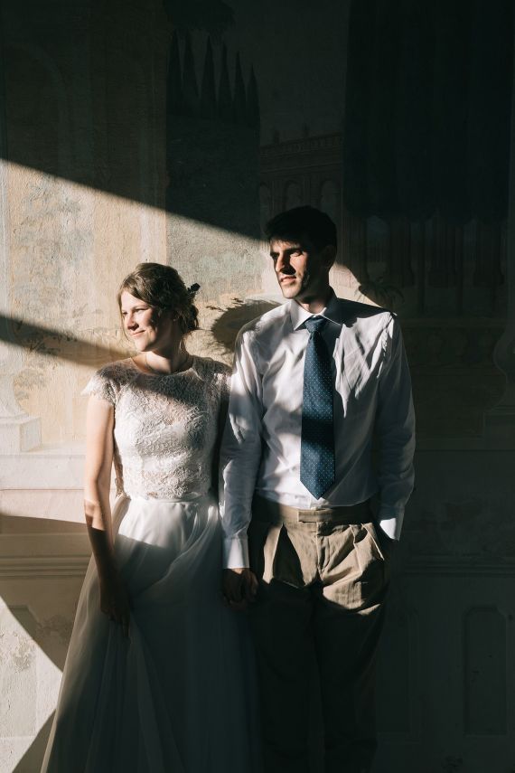 Natürliche Gartenhochzeit im Arche Noah Schaugarten
