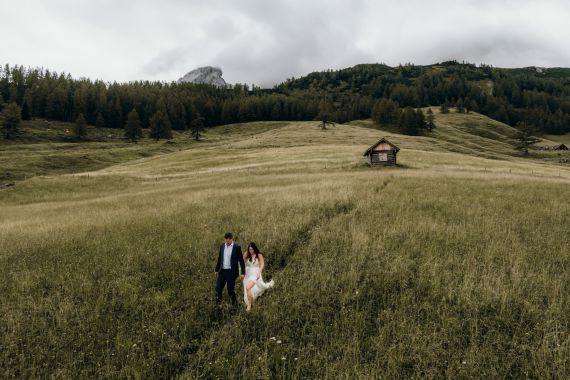 Hochzeit zu zweit in den Salzburger Bergen